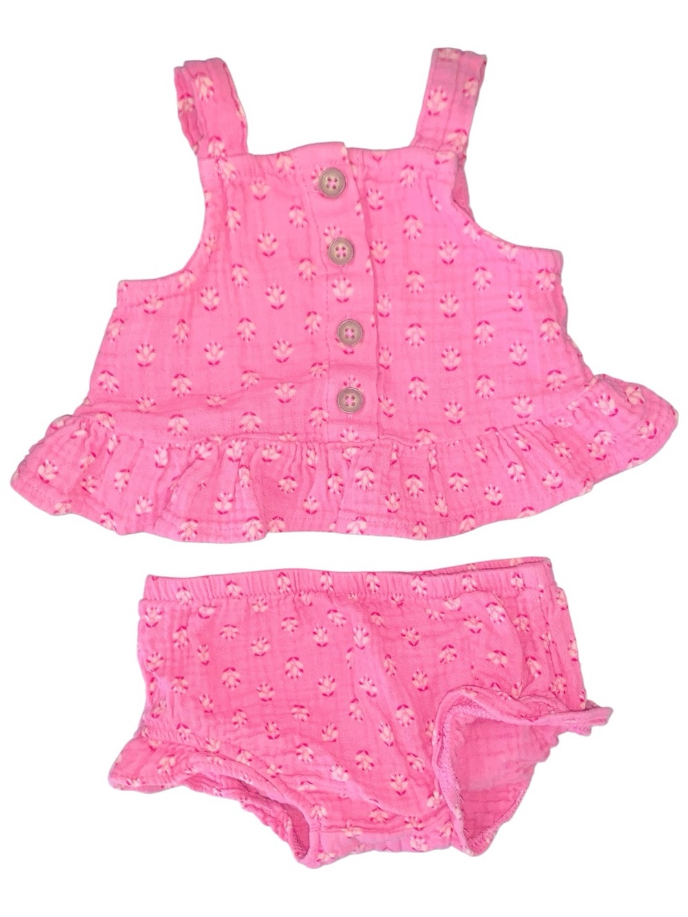 Carters tank & bloomers outfit set 3 months